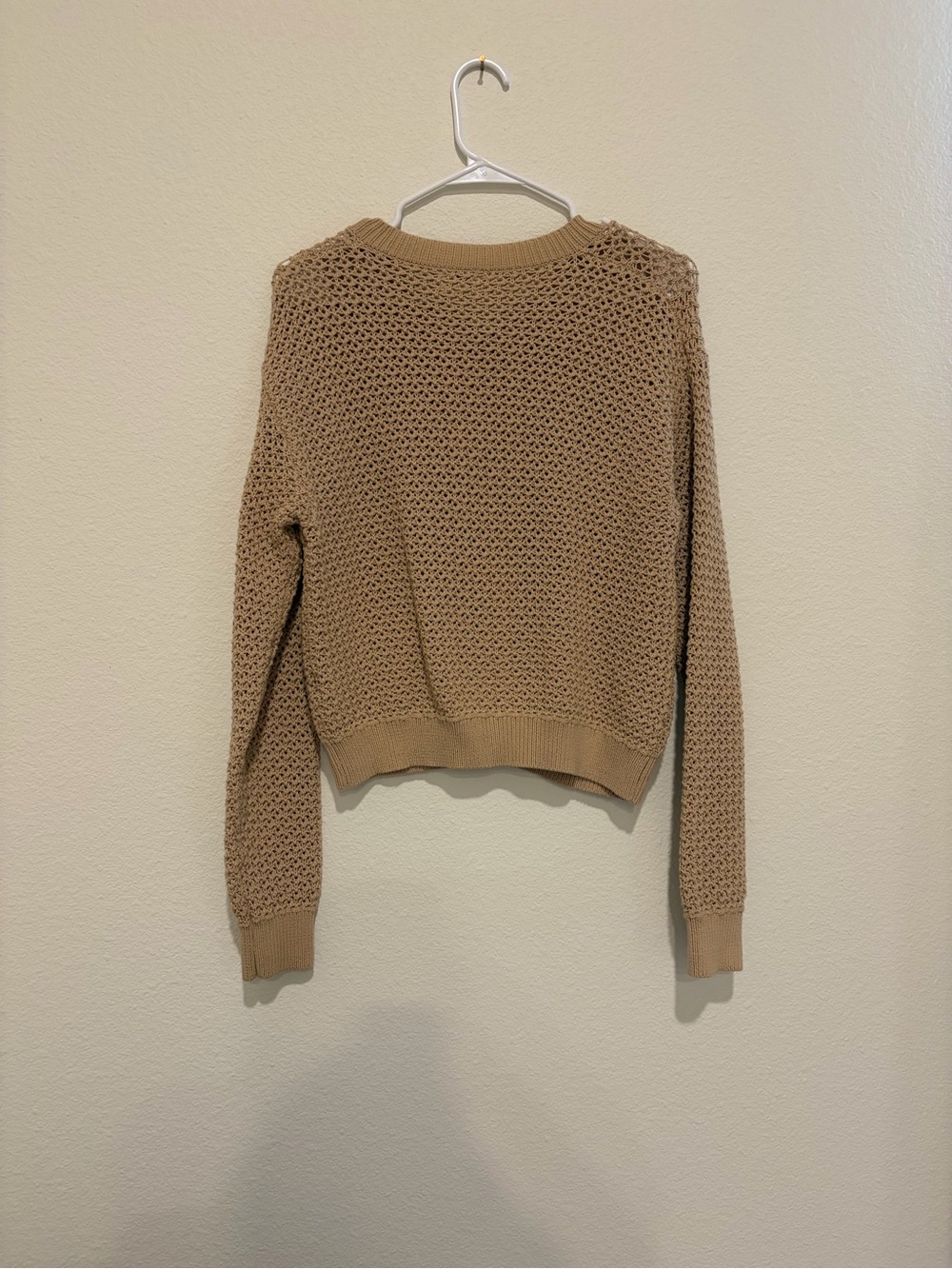 J. Crew Women’s Open-Knit Button Cardigan - Picture 4 of 5
